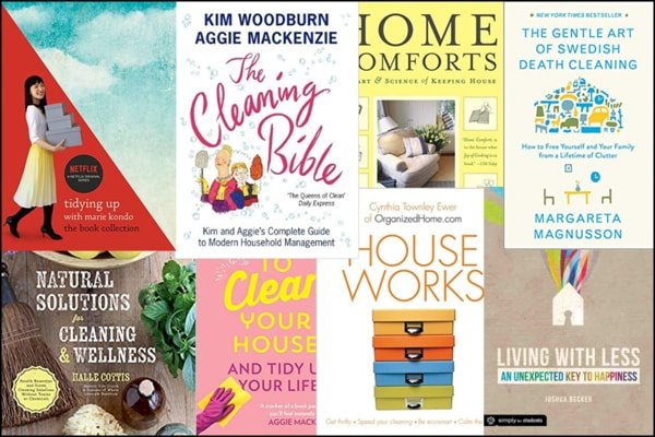 10 Best Cleaning and Organizing Books for Your Library